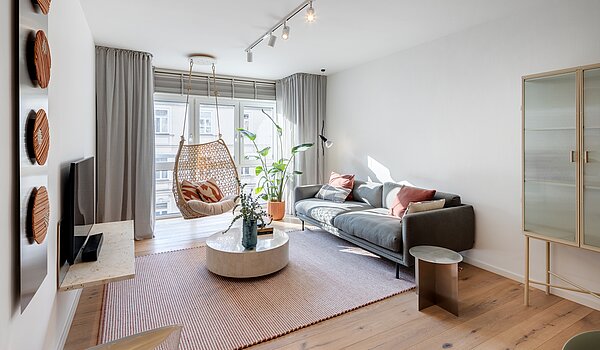 フラット 部屋数 2 部屋 | München-Isarvorstadt | 70459 | Heller Wohnraum