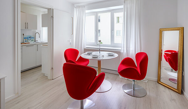 フラット 部屋数 2 部屋 | München-Sendling | 70414 | Essbereich