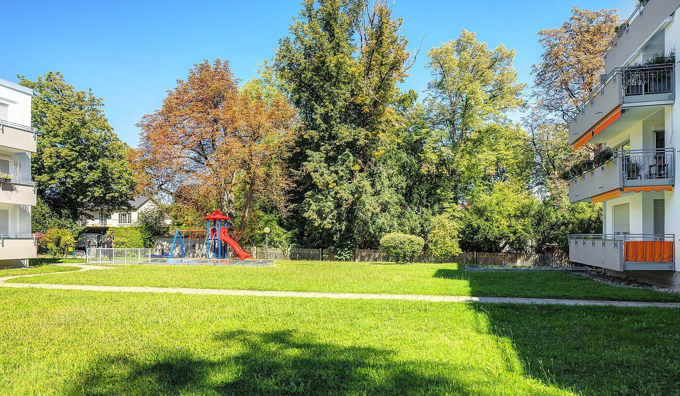 フラット 部屋数 3.5 部屋 | 70284 | Große Gemeinschaftsflächen