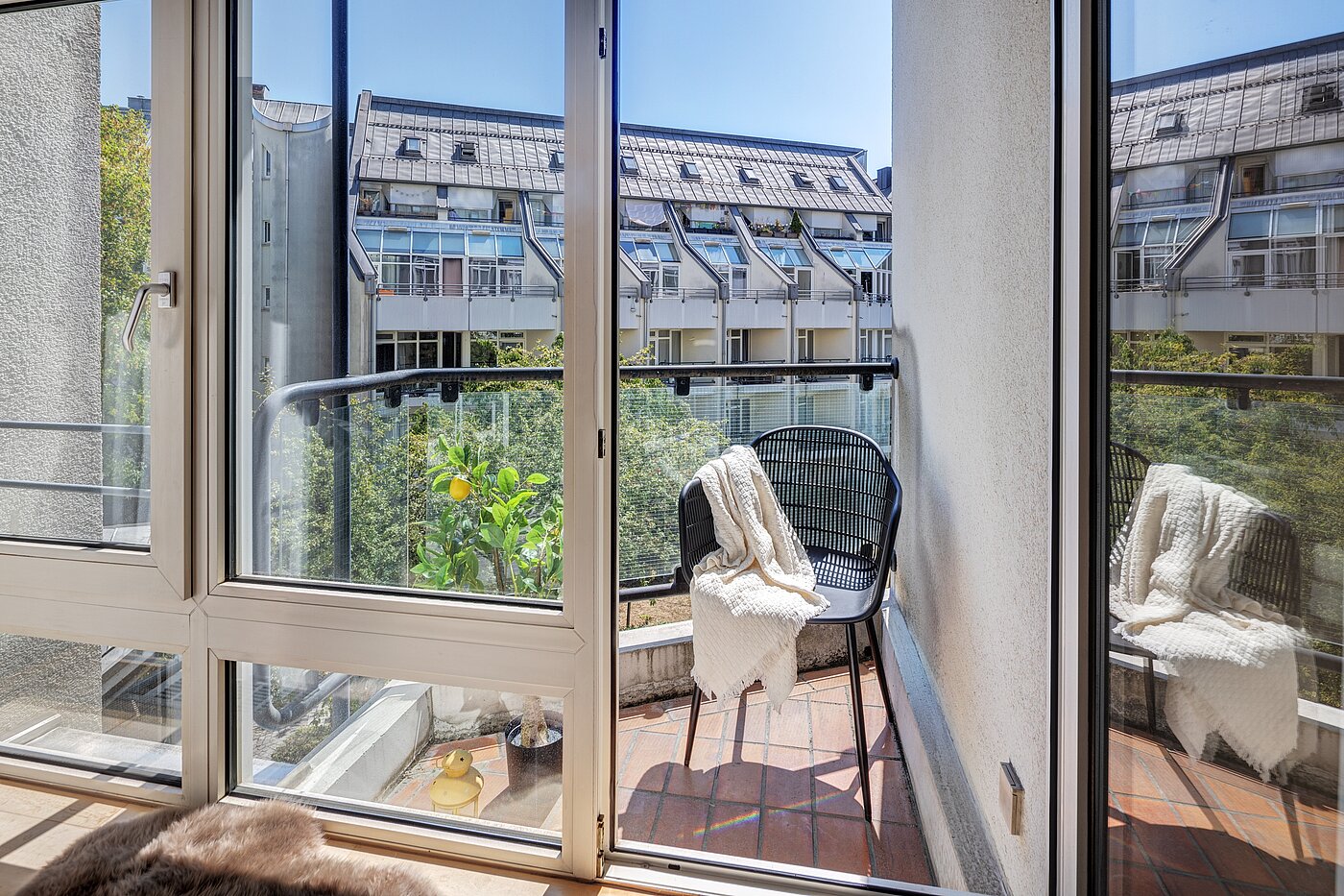 フラット 部屋数 1.5 部屋 | München-Maxvorstadt | 70480 | Balkon