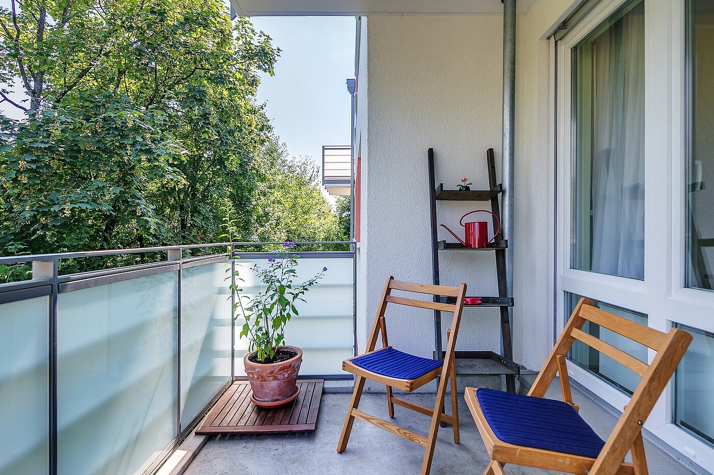 フラット 部屋数 2 部屋 | München-Milbertshofen | 2004ML3 | schöner Balkon