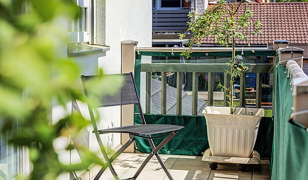 フラット 部屋数 3.5 部屋 | Bad Aibling | 70442 | Südbalkon