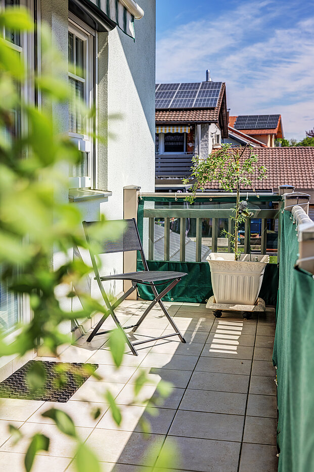 フラット 部屋数 3.5 部屋 | Bad Aibling | 70442 | Südbalkon