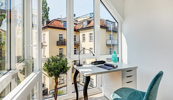 フラット 部屋数 2 部屋 | München-Schwabing | 70434 | ...Arbeitszimmer
