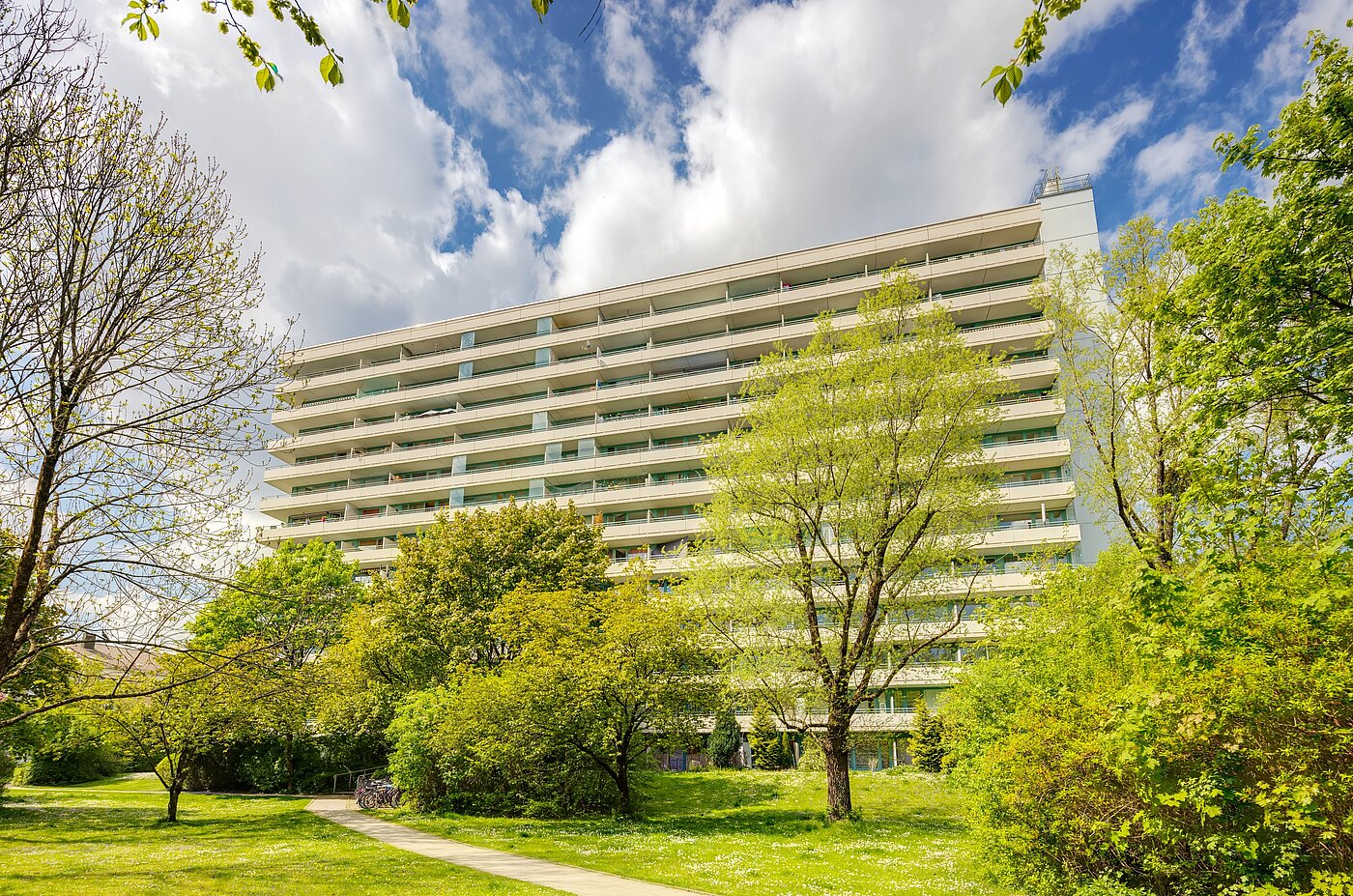 フラット 部屋数 2 部屋 | München-Sendling-Westpark | 2204ML2 | Ansicht Fassade