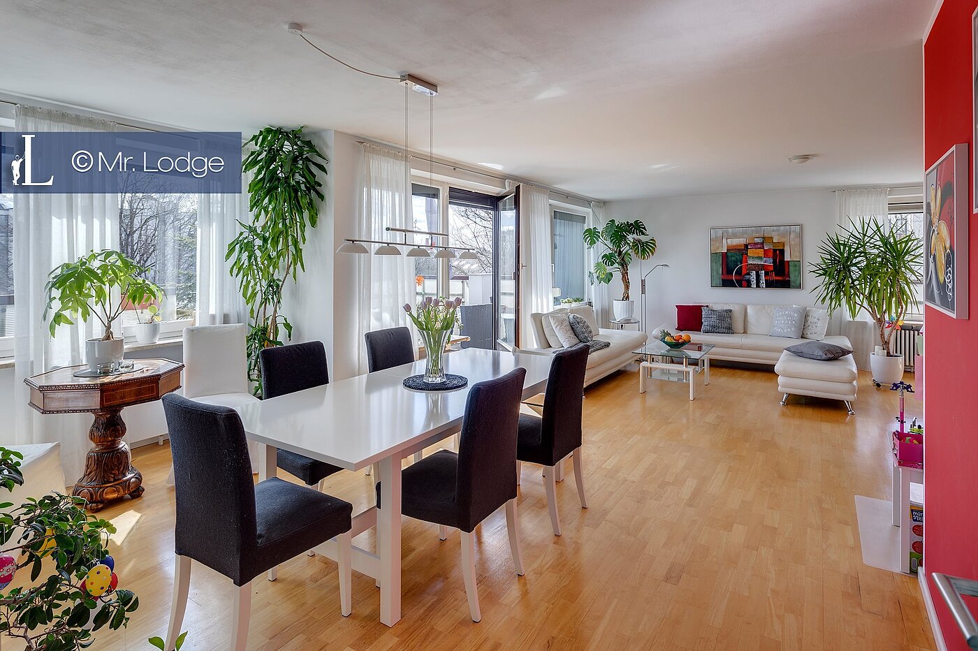 Penthouse 部屋数 4.5 部屋 | Aschheim | 1802ML7 | Lichter Essbereich mit....