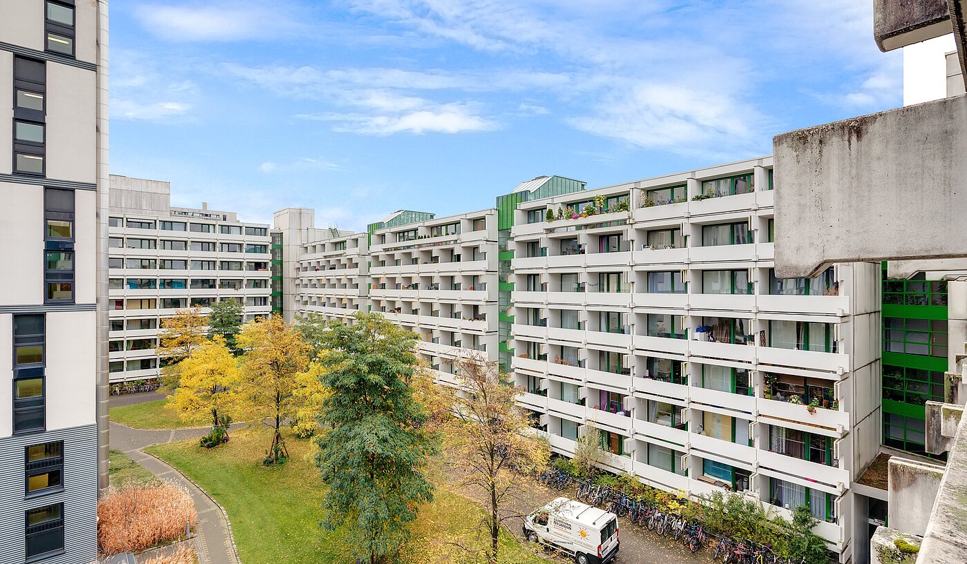 フラット 部屋数 1 部屋 | München-Au | 2211ML1 | Blick in den Innenhof