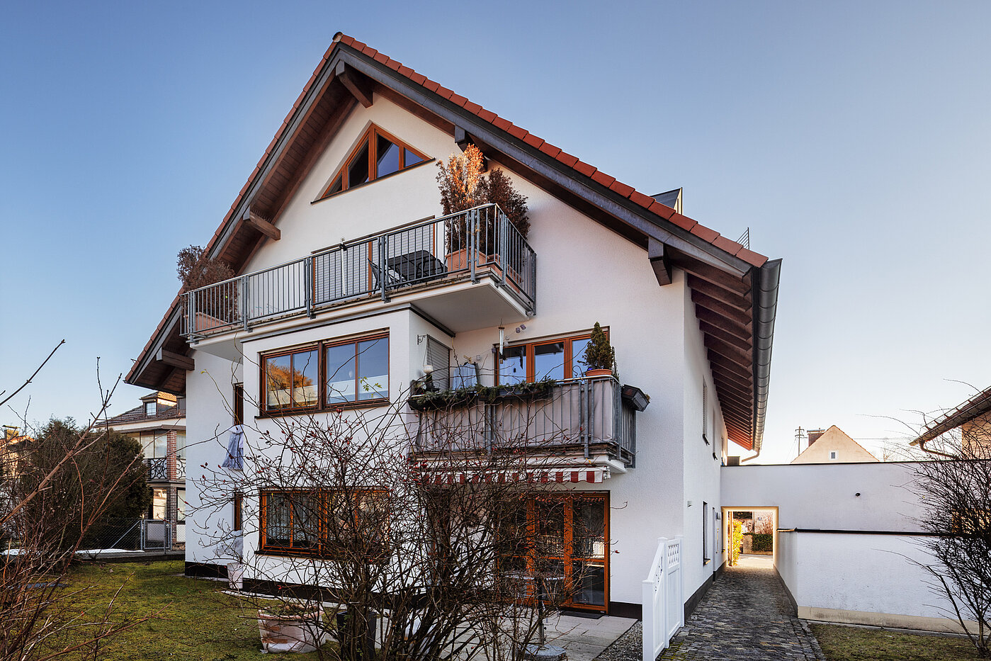 メゾネット・マンション（複数階にわたるマンション） 部屋数 3.5 部屋 | München-Trudering | 70391 | Außenanischt