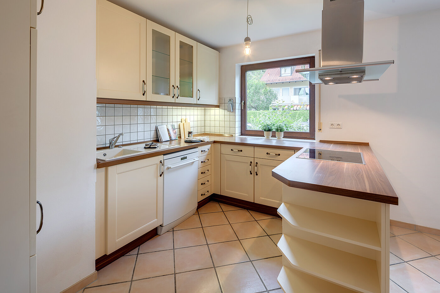 角のテラスハウス 部屋数 5.5 部屋 | München-Trudering | 702531 | Wohnküche mit...