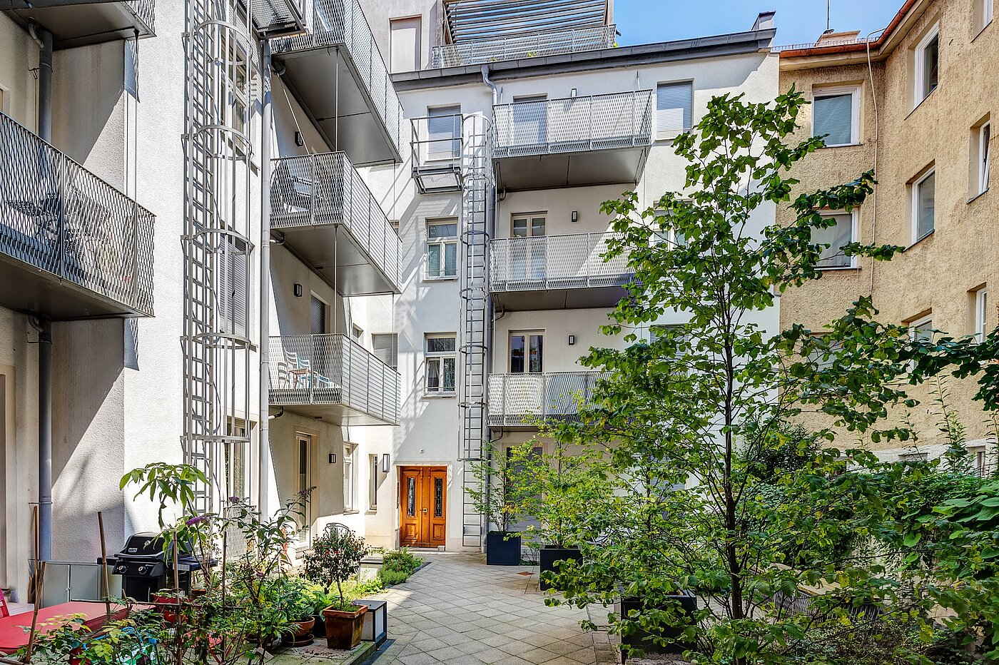 フラット 部屋数 1.5 部屋 | München-Lehel | 70149 | Rückgebäude
