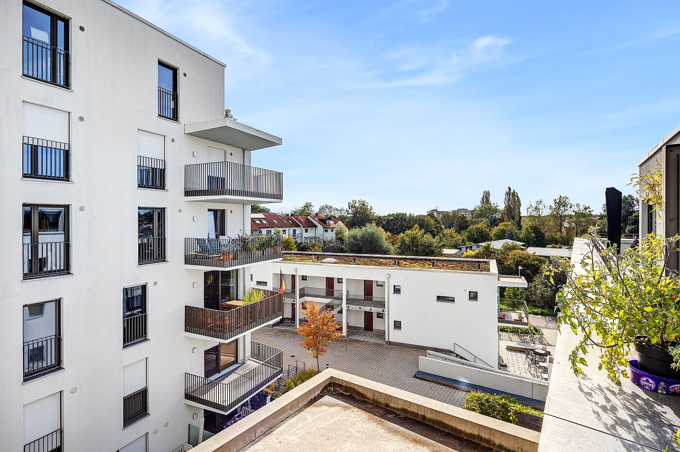 フラット 部屋数 2 部屋 | Freising | 70156 | ...Aussicht