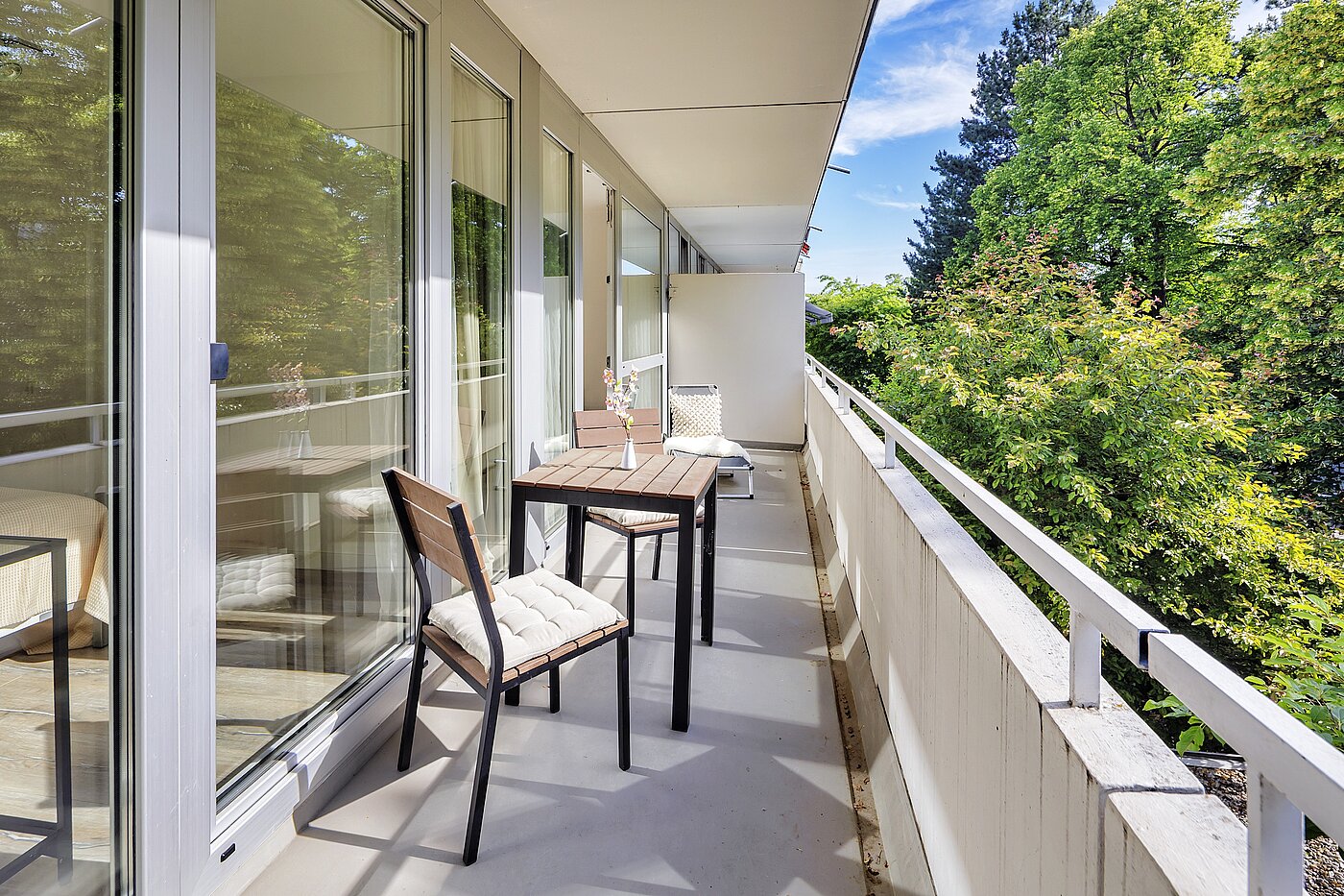 フラット 部屋数 3.5 部屋 | München-Bogenhausen | 70267 | Großer Balkon mit...