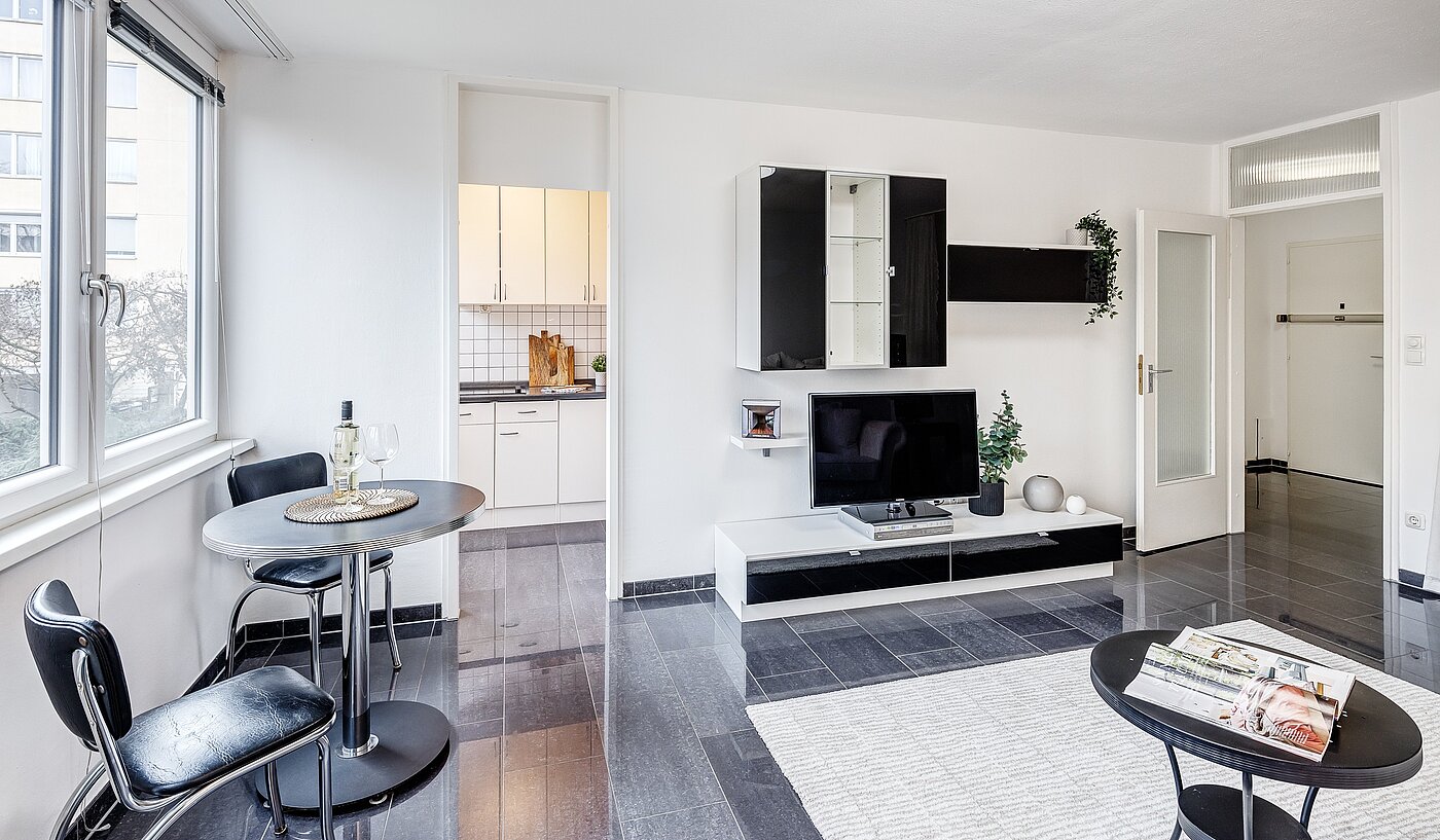 フラット 部屋数 1.5 部屋 | München-Au | 2112ML2 | ...und Platz zum Essen