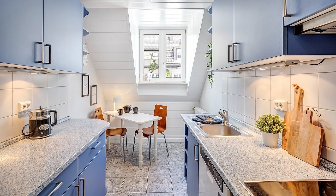 フラット 部屋数 1.5 部屋 | München-Schwabing | 70014 | Helle Küche mit...