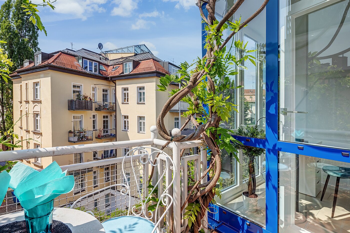 フラット 部屋数 2 部屋 | München-Schwabing | 70434 | Highlight - Balkon...