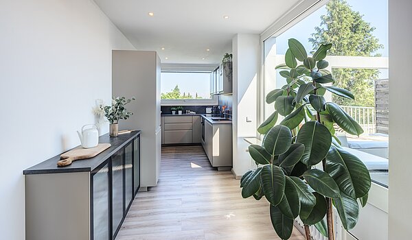 Terrassenwohnung 部屋数 3.5 部屋 | München-Berg am Laim | 704511 | Zugang zur Küche