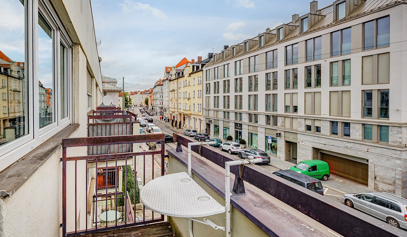 Apartment 部屋数 1 部屋 | München-Bogenhausen | 703041 | Balkon