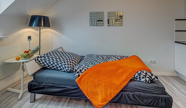 フラット 部屋数 1 部屋 | München-Maxvorstadt | 70467 | Schlafen