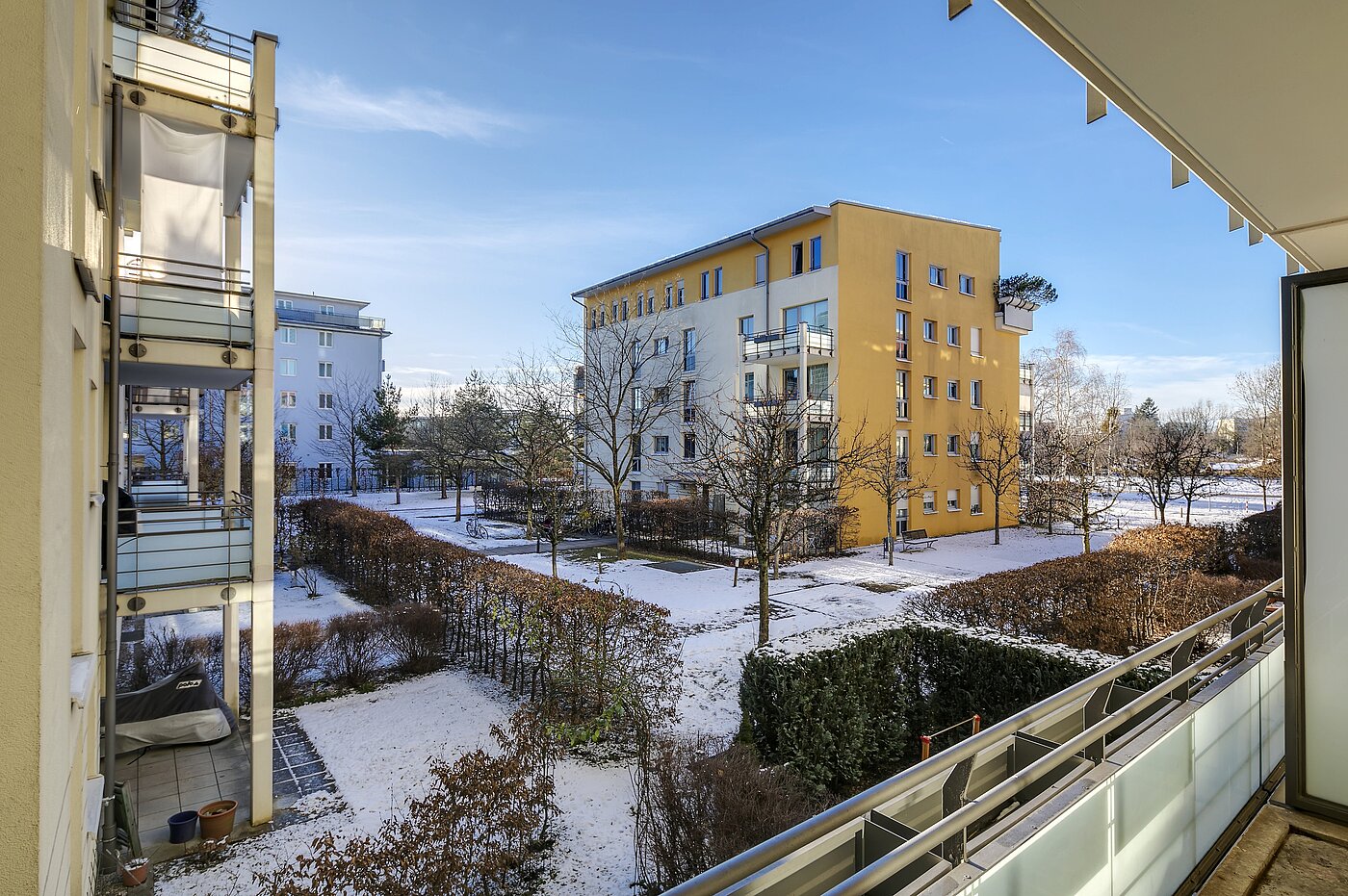 フラット 部屋数 4 部屋 | 1709ML3 | Die Aussicht vom Balkon...