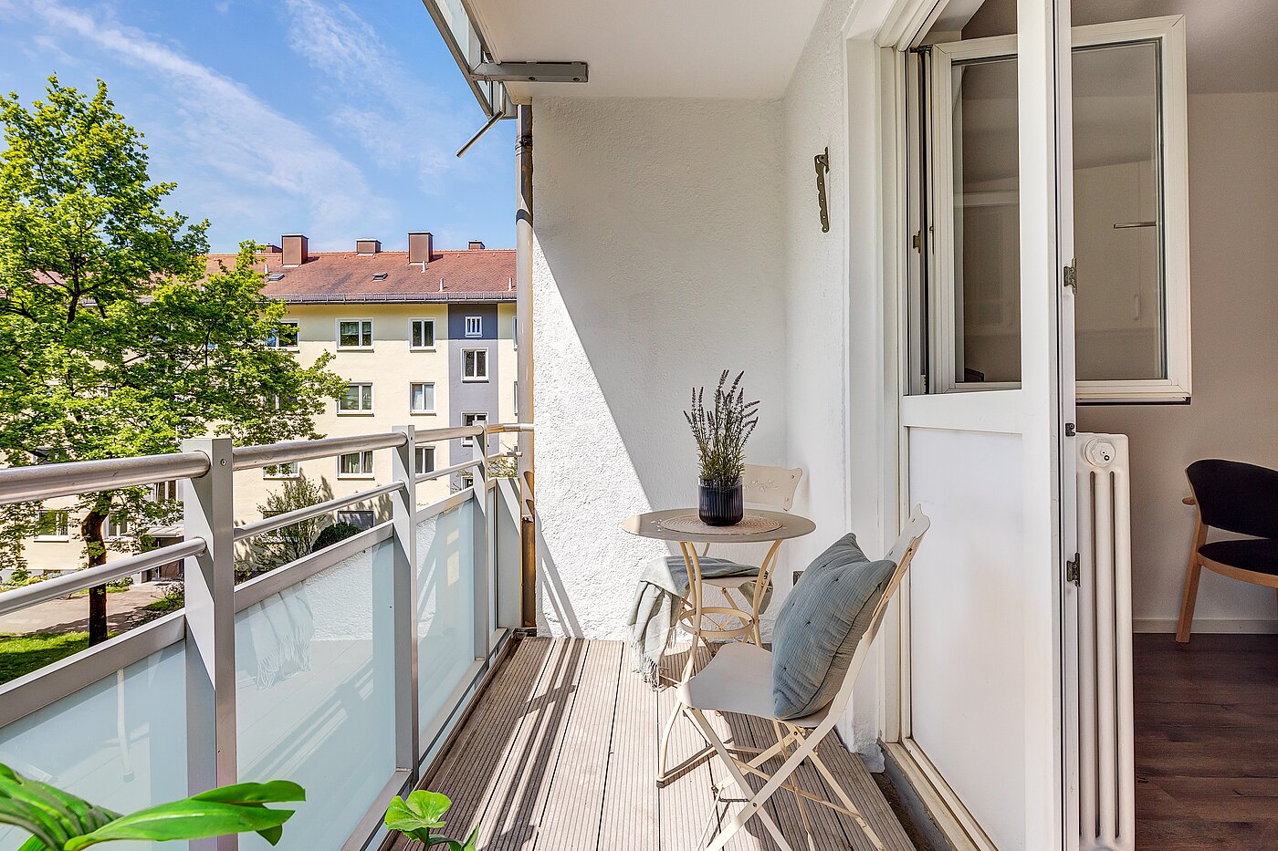 フラット 部屋数 2.5 部屋 | München-Berg am Laim | 70030 | ...Zugang zum Südbalkon