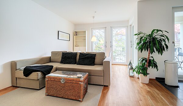 フラット 部屋数 3 部屋 | München-Moosach | 70164 | Wohn- Essbereich...