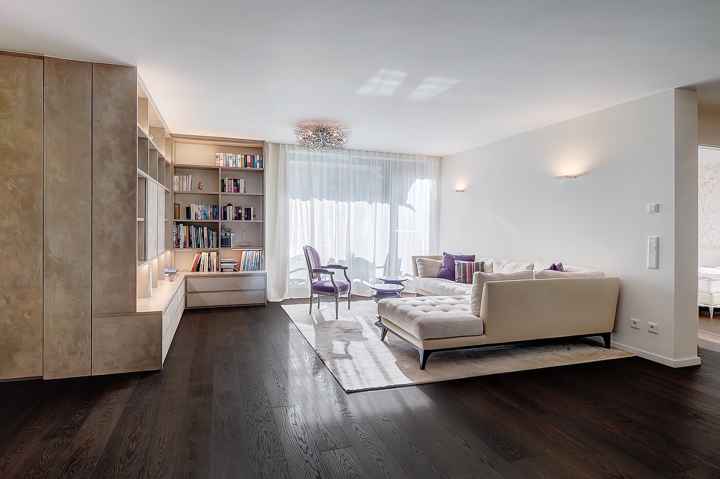 フラット 部屋数 3 部屋 | München-Schwabing | 1511ML1 | Wohnzimmer