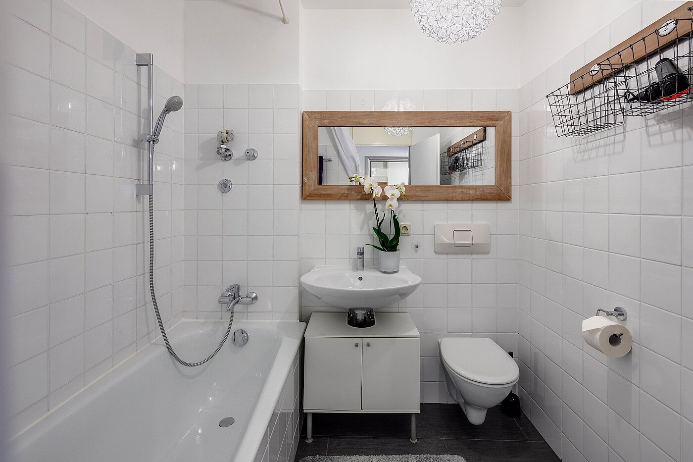 フラット 部屋数 1 部屋 | München-Lehel | 2001ML10 | Bad mit Badewanne
