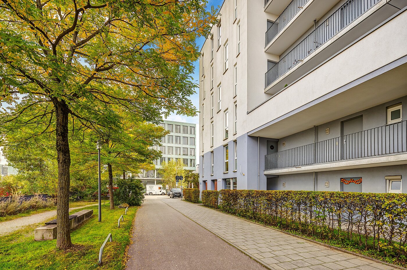 フラット 部屋数 2.5 部屋 | München-Schwanthalerhöhe | 2210ML2 | Weg zum Haus