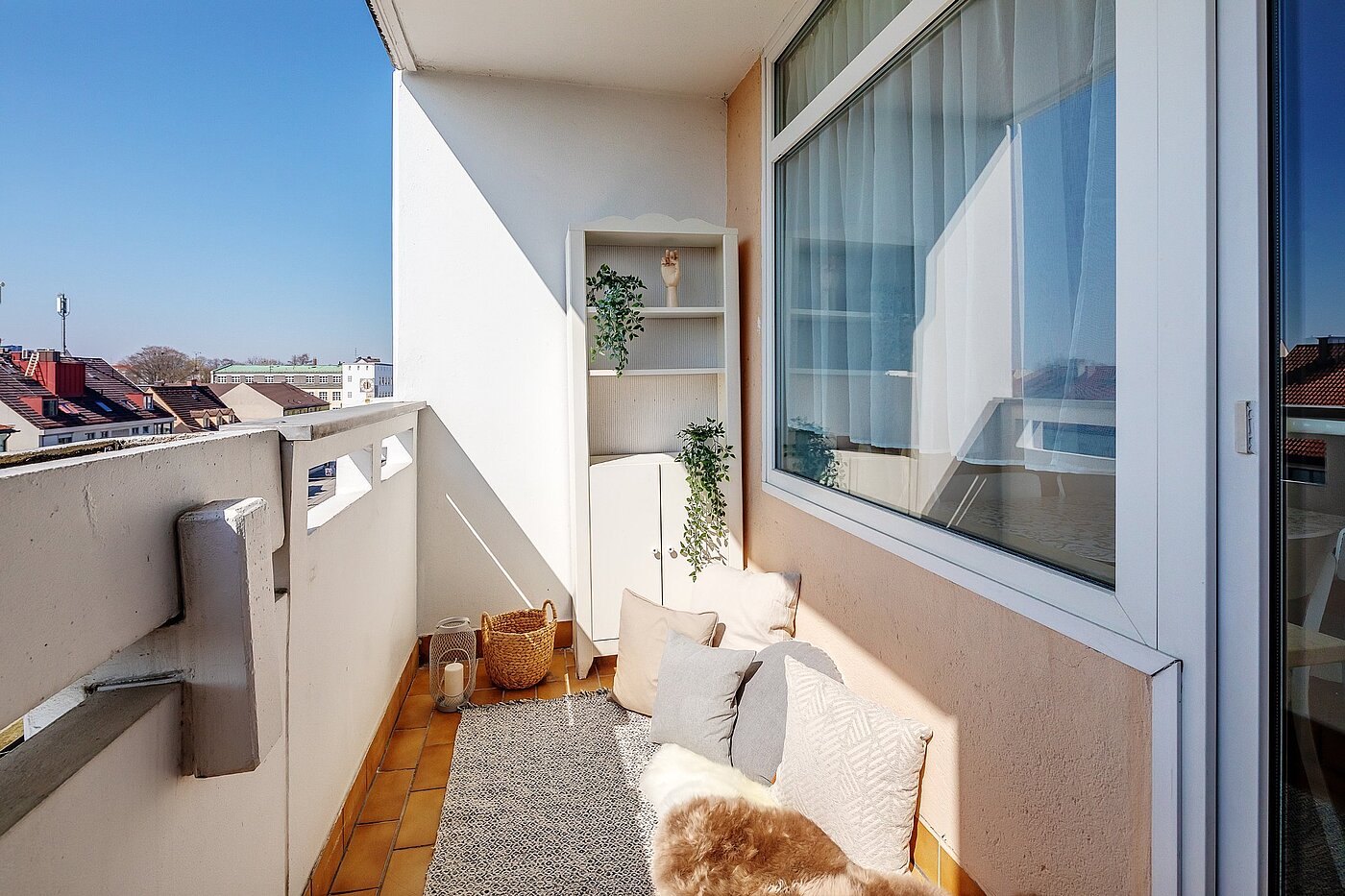 フラット 部屋数 1 部屋 | München-Berg am Laim | 2003ML15 | Süd-West-Loggia...