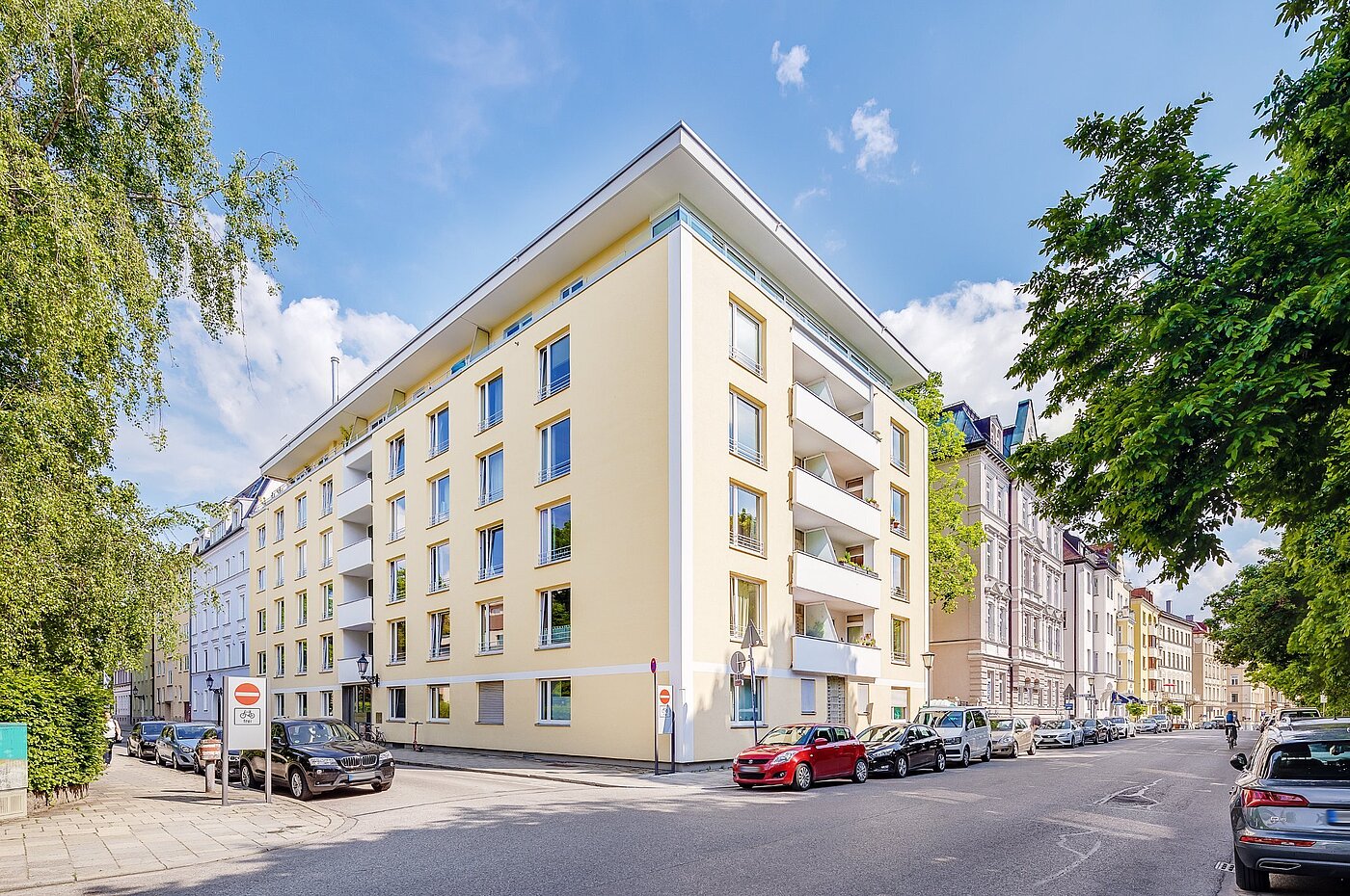 フラット 部屋数 2 部屋 | München-Haidhausen | 2105ML6 | Hausansicht