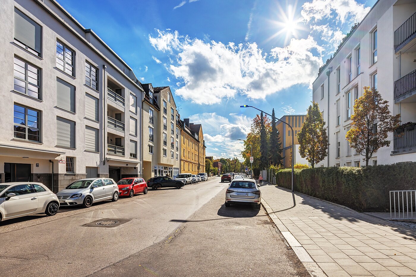 フラット 部屋数 2 部屋 | München-Thalkirchen | 70493 | Ruhige Anwohnerstraße