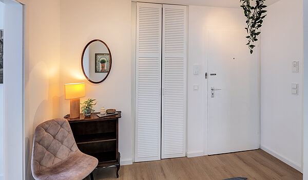 フラット 部屋数 2 部屋 | München-Sendling-Westpark | 70413 | Diele mit Stauraum...