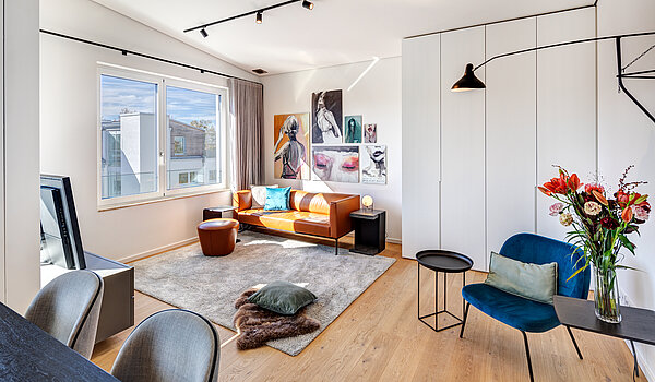 Penthouse 部屋数 2 部屋 | München-Maxvorstadt | 704271 | Stylischer Wohn-...