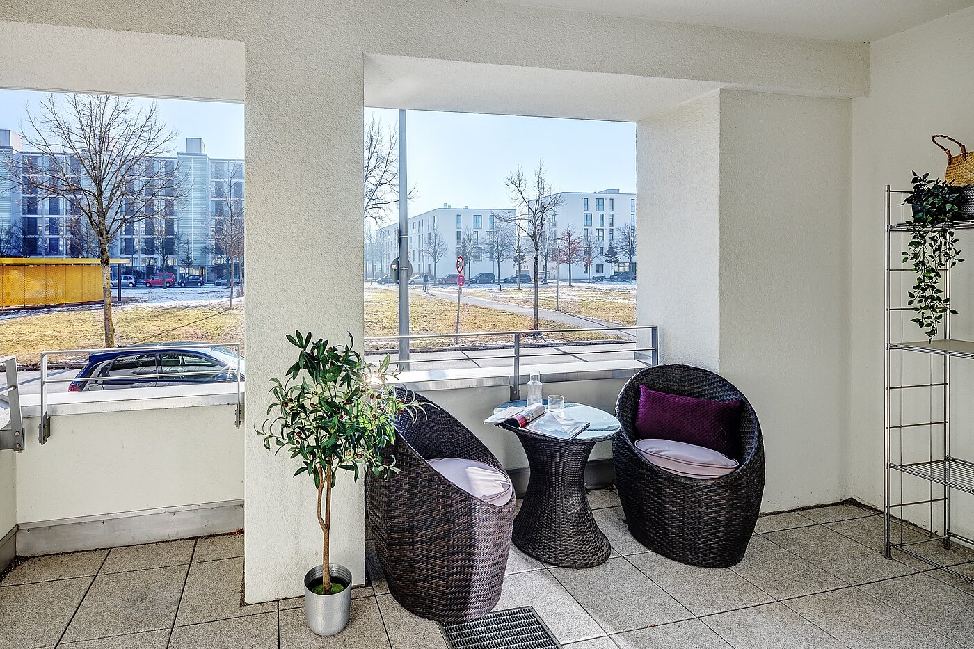 フラット 部屋数 2 部屋 | München-Riem | 2201ML1 | Sonnige Loggia