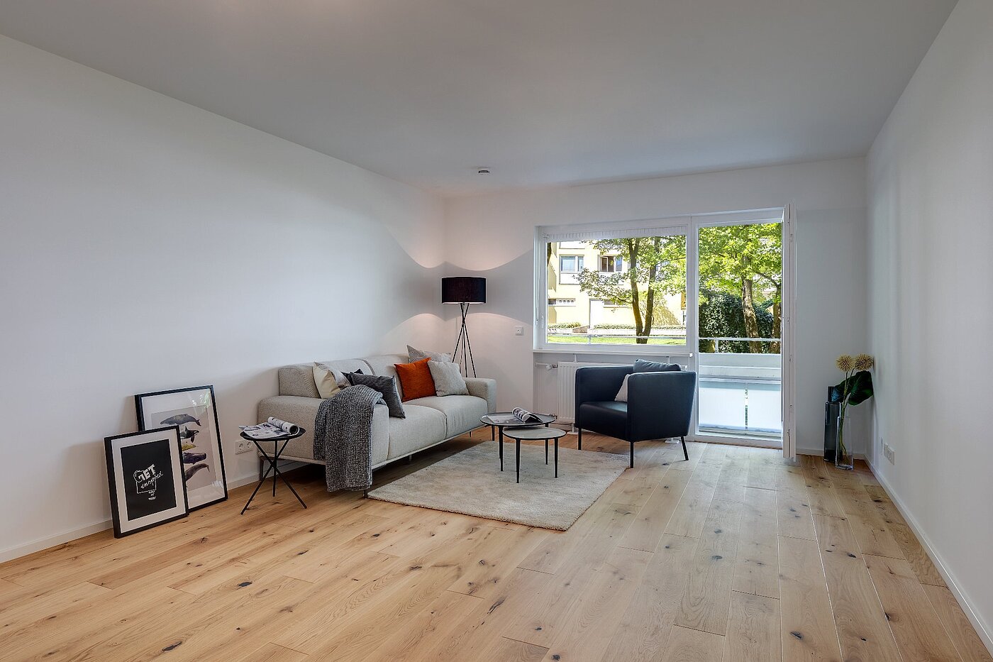 フラット 部屋数 3 部屋 | München-Neuhausen | 1803D7 | Helles Wohn-/Esszimmer