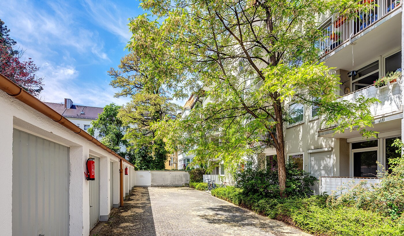 フラット 部屋数 1.5 部屋 | 70127 | Von viel Grün...