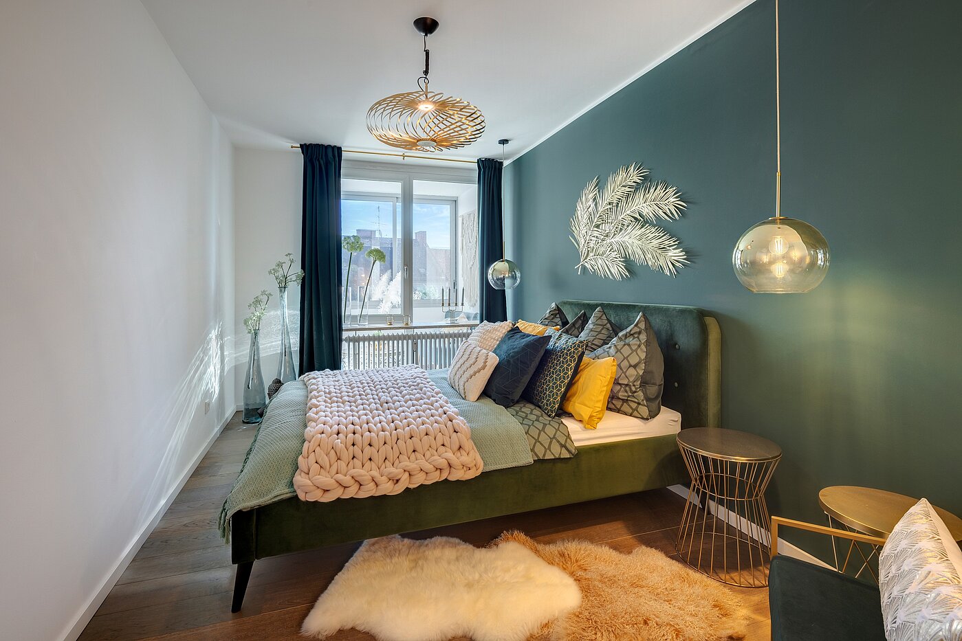 フラット 部屋数 3 部屋 | München-Sendling | 70167 | ...mit großem Bett...