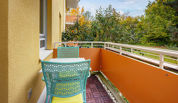 フラット 部屋数 2 部屋 | Erding | 70431 | Balkon