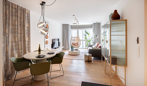 フラット 部屋数 2 部屋 | München-Isarvorstadt | 70459 | Gemütliche Essecke