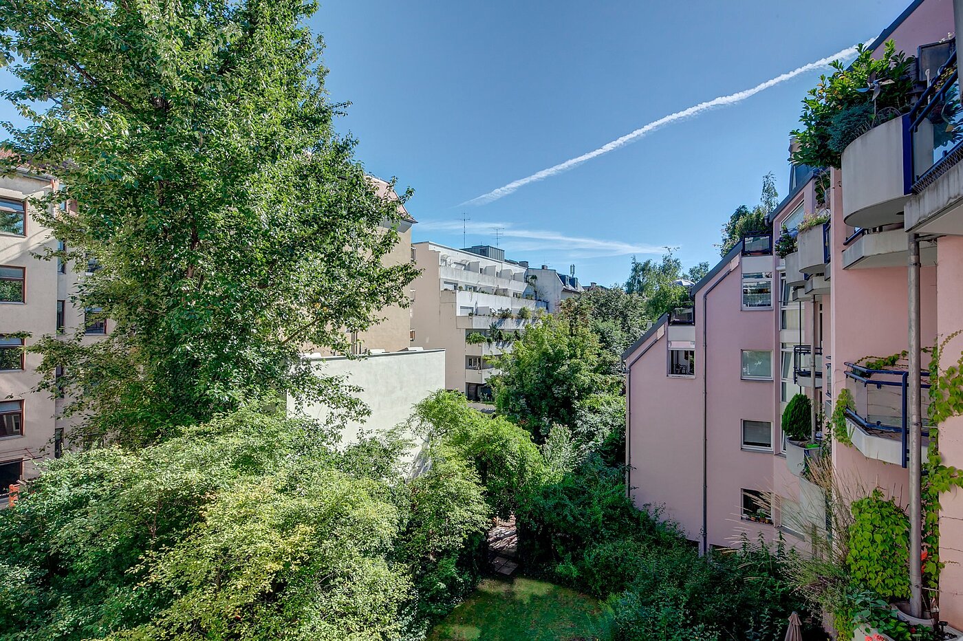 フラット 部屋数 2 部屋 | München-Nymphenburg | 1809ML2 | mit grüner Aussicht