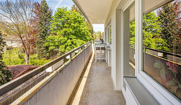 フラット 部屋数 3 部屋 | München-Trudering | 70443 | ...Zugang zum Balkon