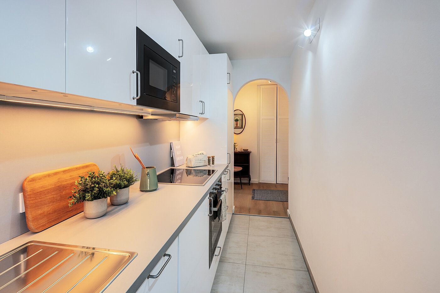 フラット 部屋数 2 部屋 | München-Sendling-Westpark | 70413 | ...Küche mit...