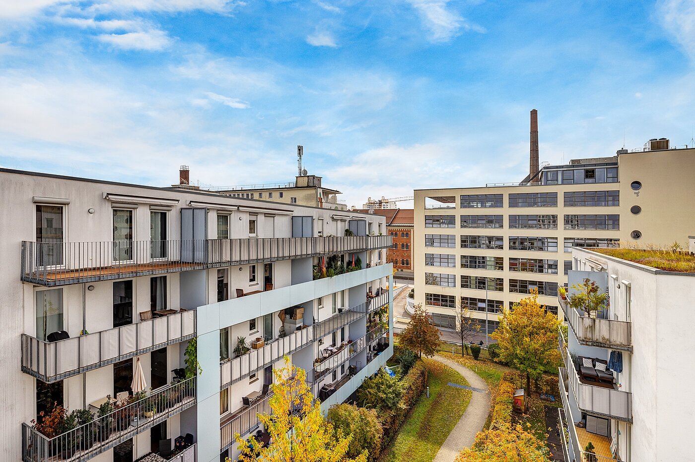 フラット 部屋数 2.5 部屋 | München-Schwanthalerhöhe | 2210ML2 | ...Richtung Innenhof