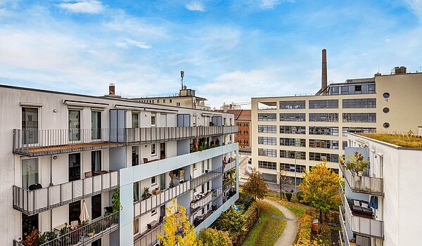 フラット 部屋数 2.5 部屋 | München-Schwanthalerhöhe | 2210ML2 | ...Richtung Innenhof