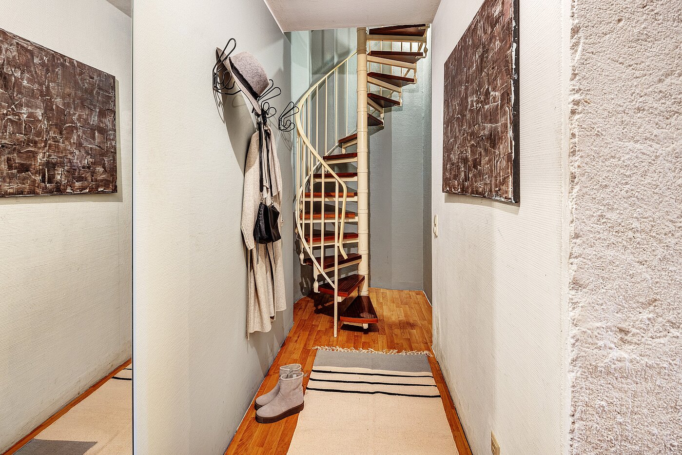 フラット 部屋数 2.5 部屋 | München-Sendling | 70067 | Wendeltreppe zum 2. UG