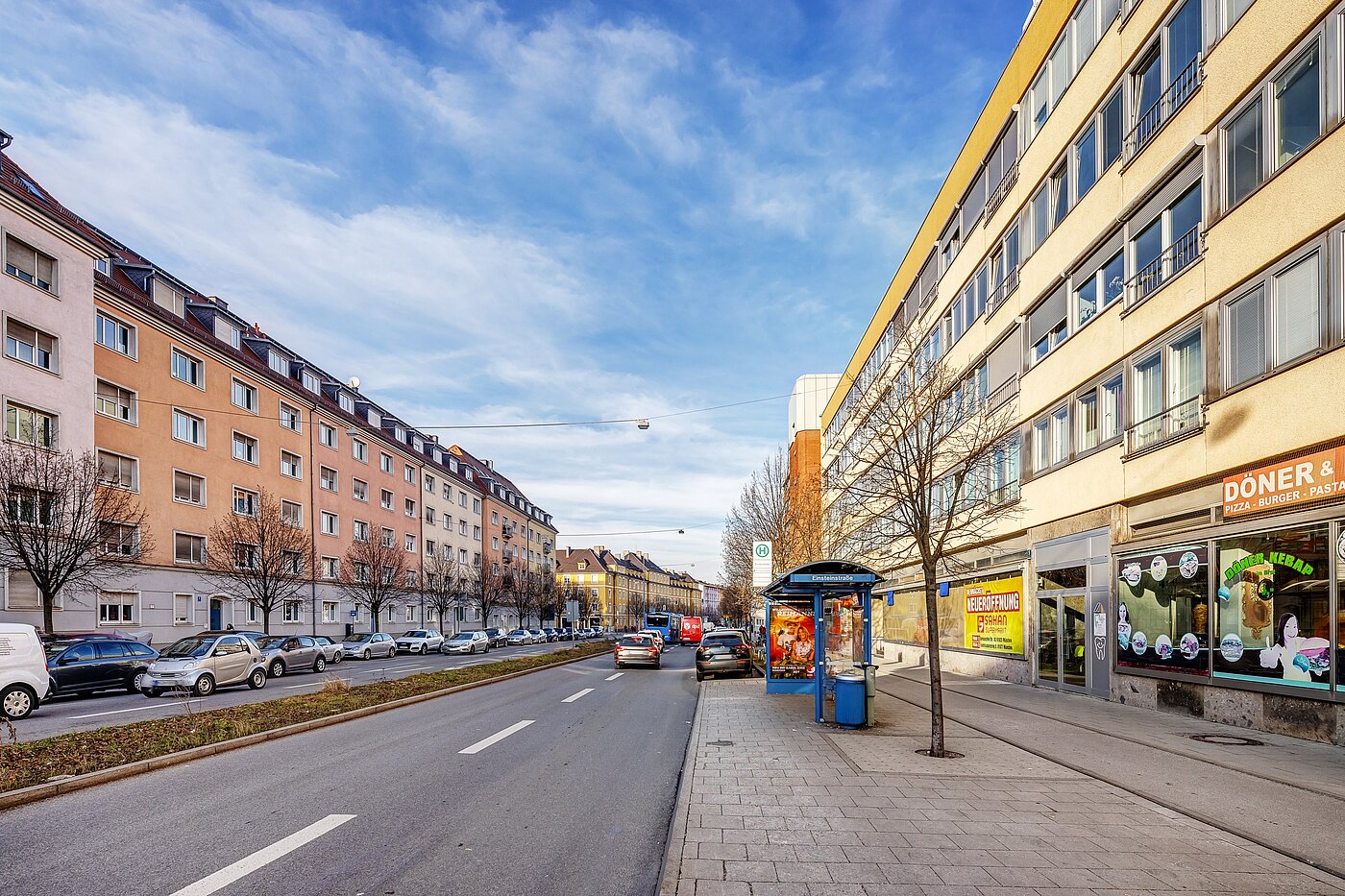 フラット 部屋数 1.5 部屋 | München-Au | 2112ML2 | Bushaltestelle vor der Tür
