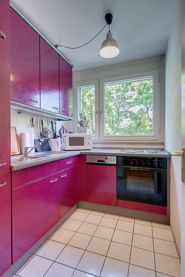 フラット 部屋数 2 部屋 | München-Maxvorstadt | 2105ML3 | Küche mit Einbauküche