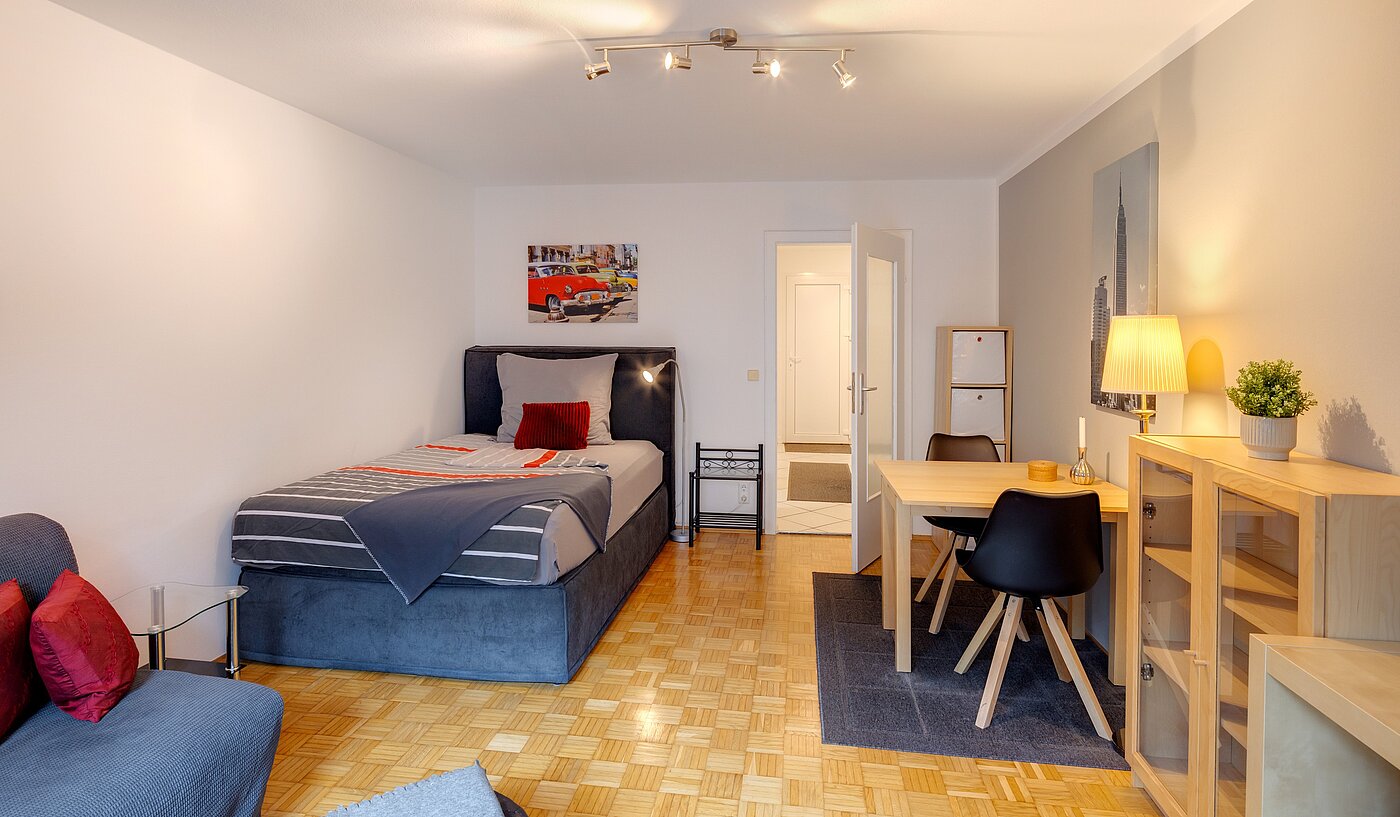 Apartment 部屋数 1 部屋 | München-Sendling-Westpark | 70395 | ...Schlafen