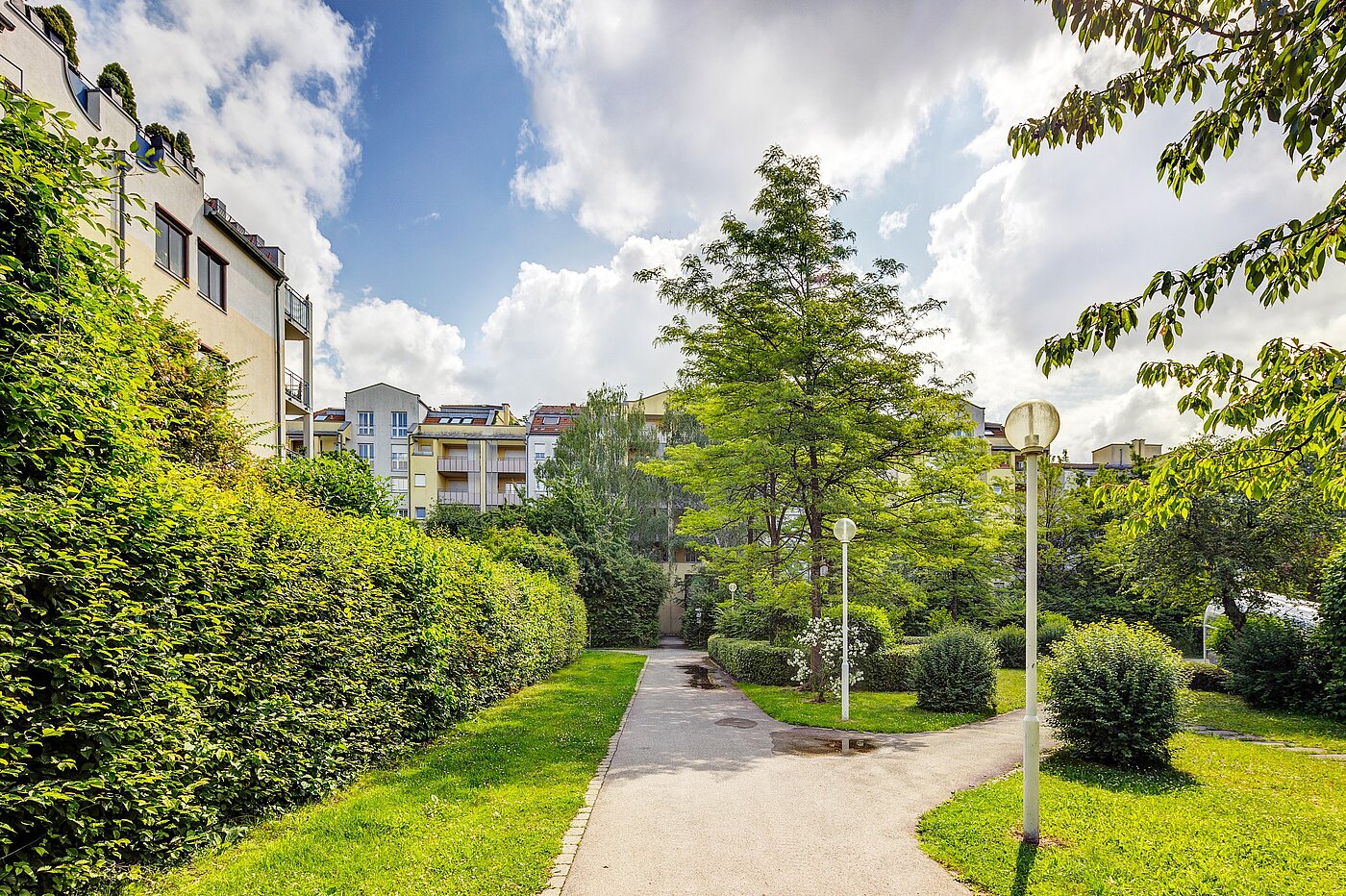 フラット 部屋数 2 部屋 | München-Schwabing | 2205ML62 | Begrünter Innenhof