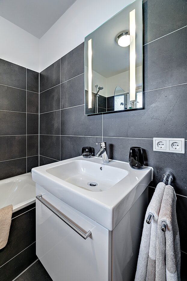 フラット 部屋数 1 部屋 | München-Solln | 70137 | Bad mit Wanne